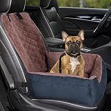 Pets Car Seat, Robust Car Dog Seat or Puppy Car Seat for Small to Medium-Sized Dogs, Waterproof & Sc