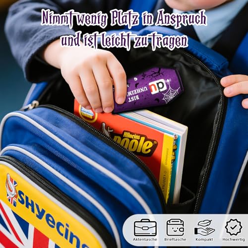 Giftota 15pcs Halloween Geschenk - Lustige Sarg Deko für Halloween Party - Hülle Filz Duplo Geschenk Verpackung, Ohne Schokolade