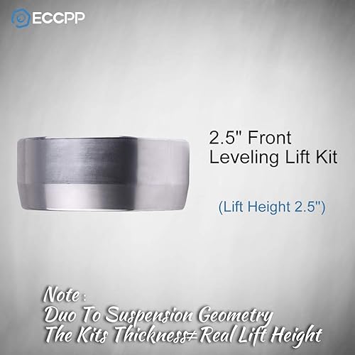 Miniatura 7 de ECCPP Kit de elevación de nivelación de 2.5 pulgadas compatible con Dodge para Ram 1500 2500 3500 2WD 1994-2018