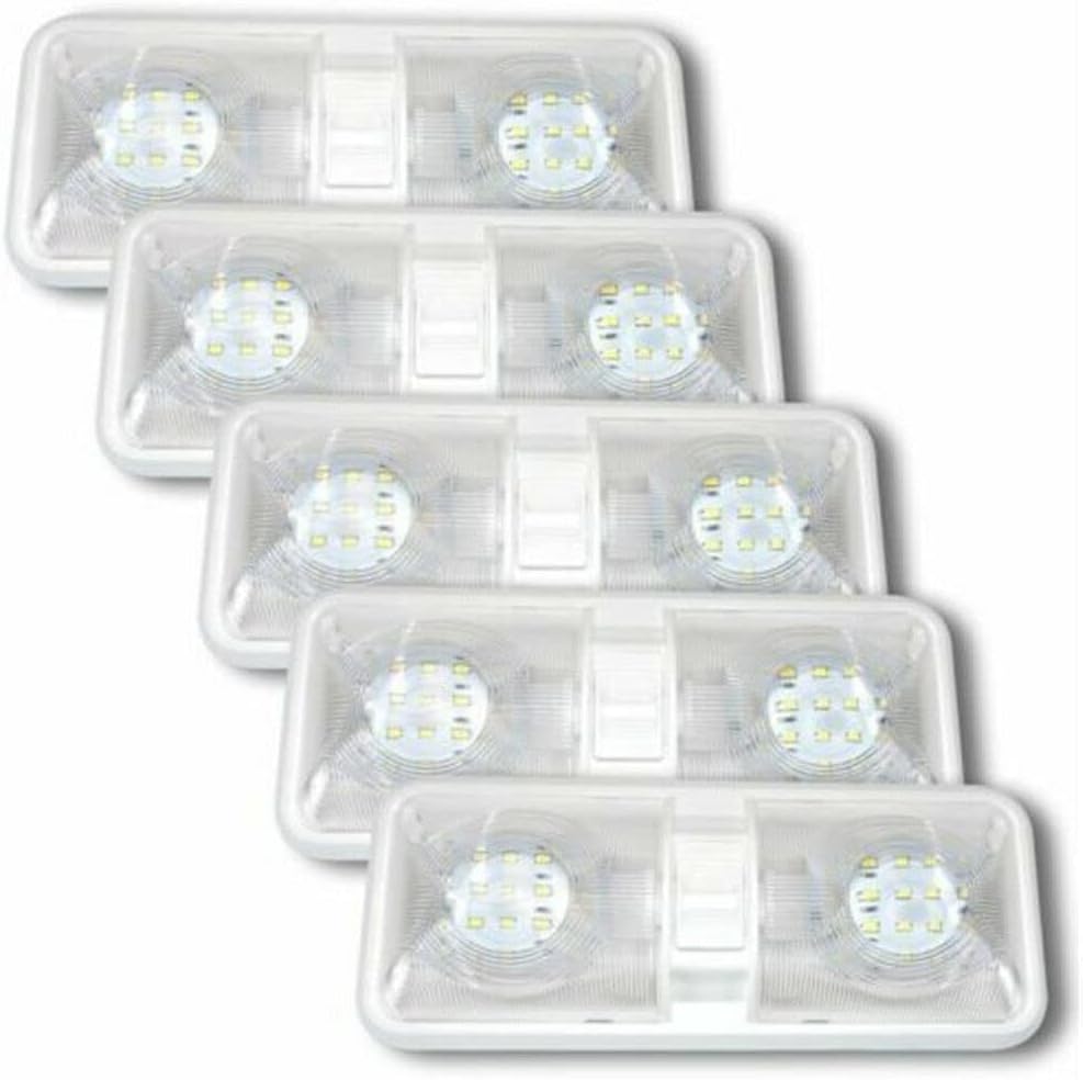 RVs & Campers 3x RV LED 12v Fixture Ceiling Camper Trailer Marine ...
