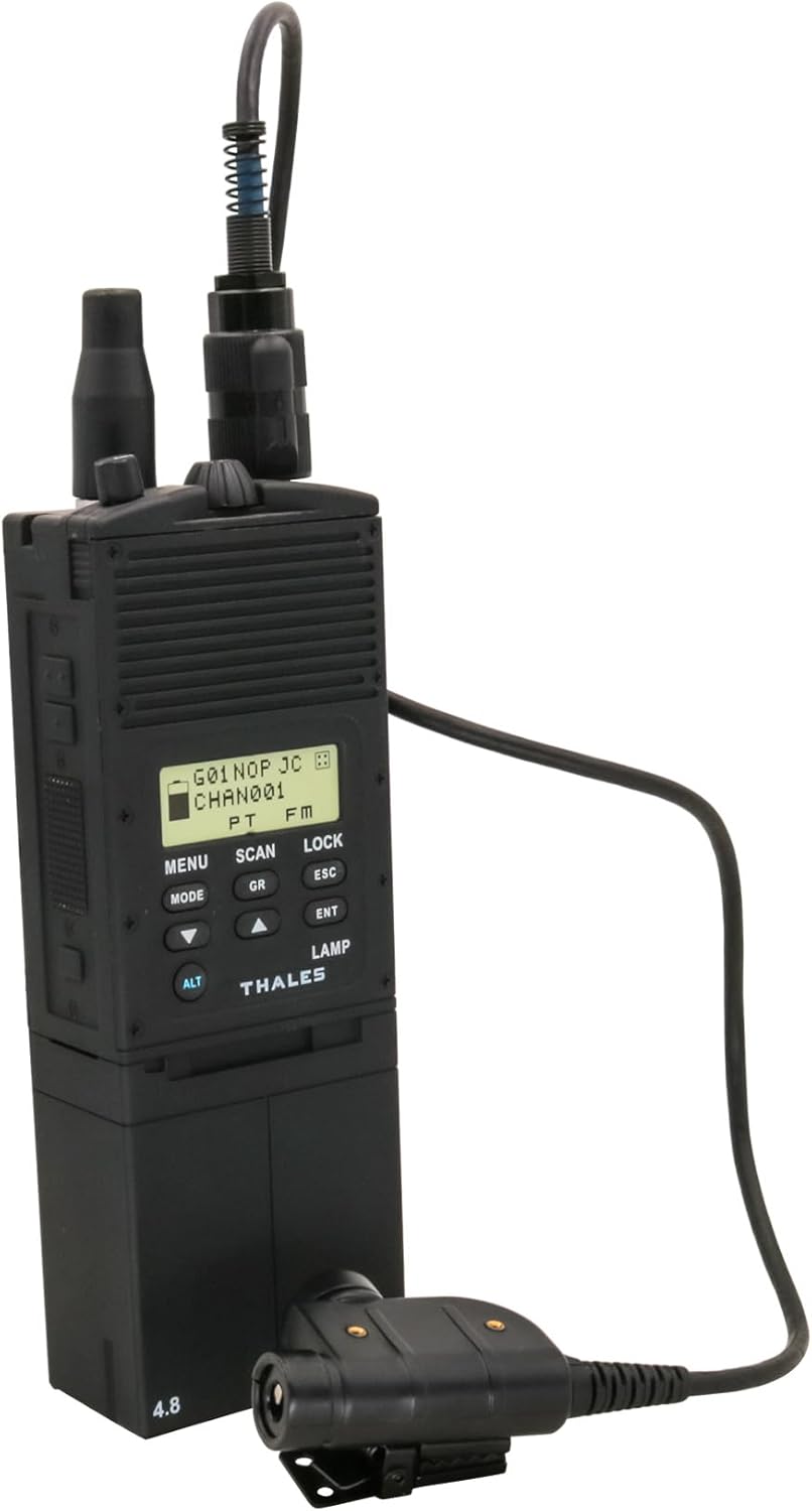 U94 PTT 6pin Connector Comes with Military Adapter Plug MBITR/PRC 152/163 etc.