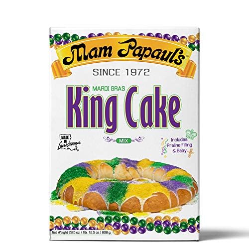 Mardi Gras King Cake Mix with Praline Filling