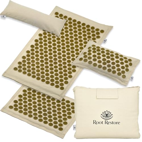 Root Restore Acupressure Mat and Pillow Set