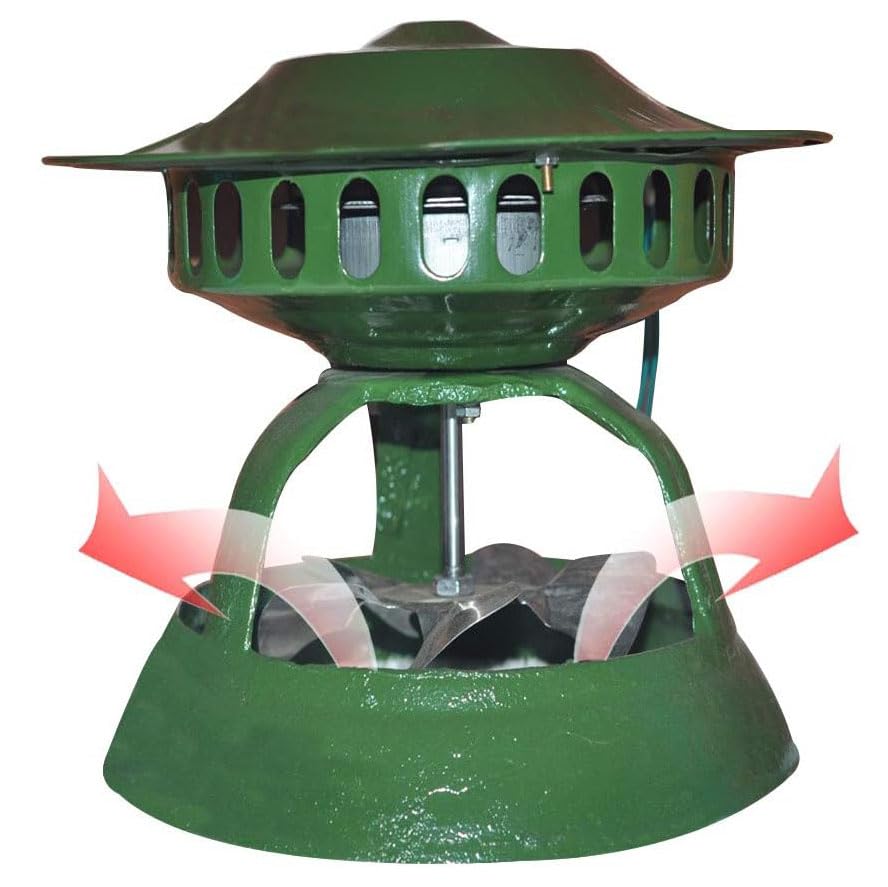 Ventilateur de cheminée 120W : fini les refoulements de fumée