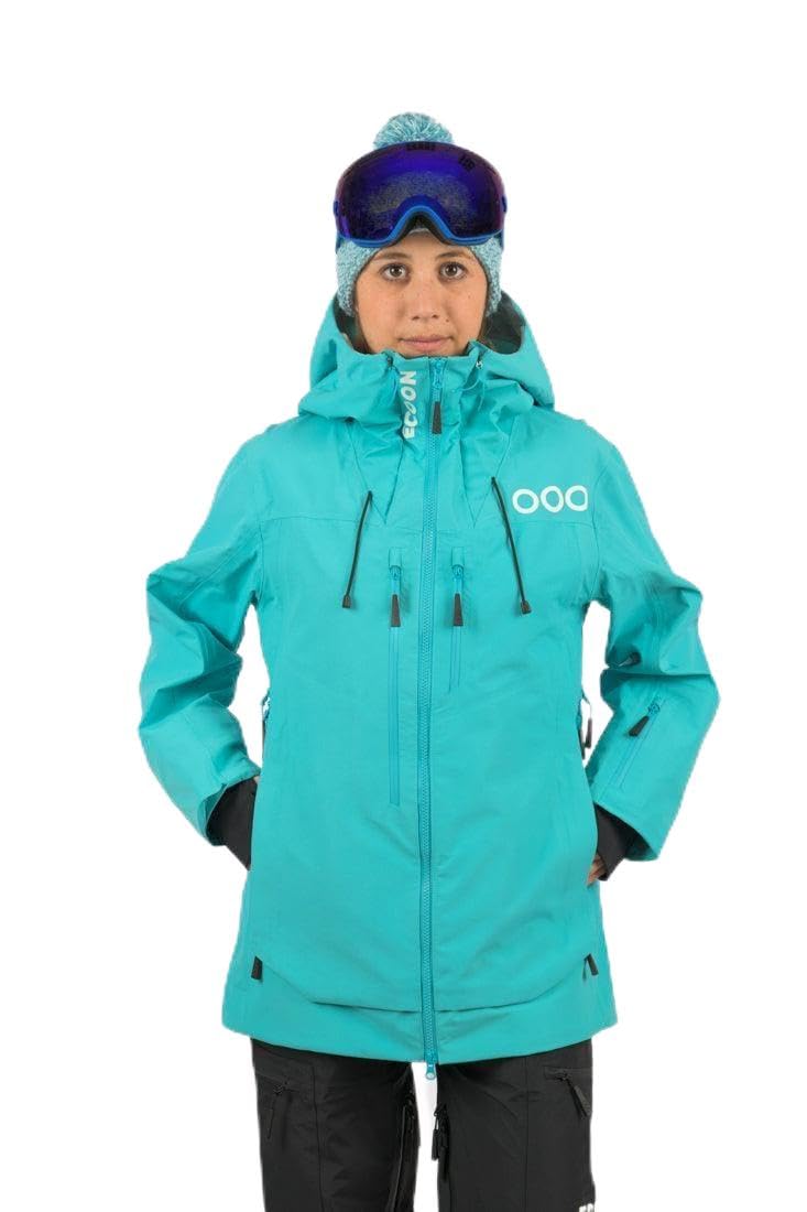 ECOEXPLORER Chaqueta de Esqui Mujer Turquesa
