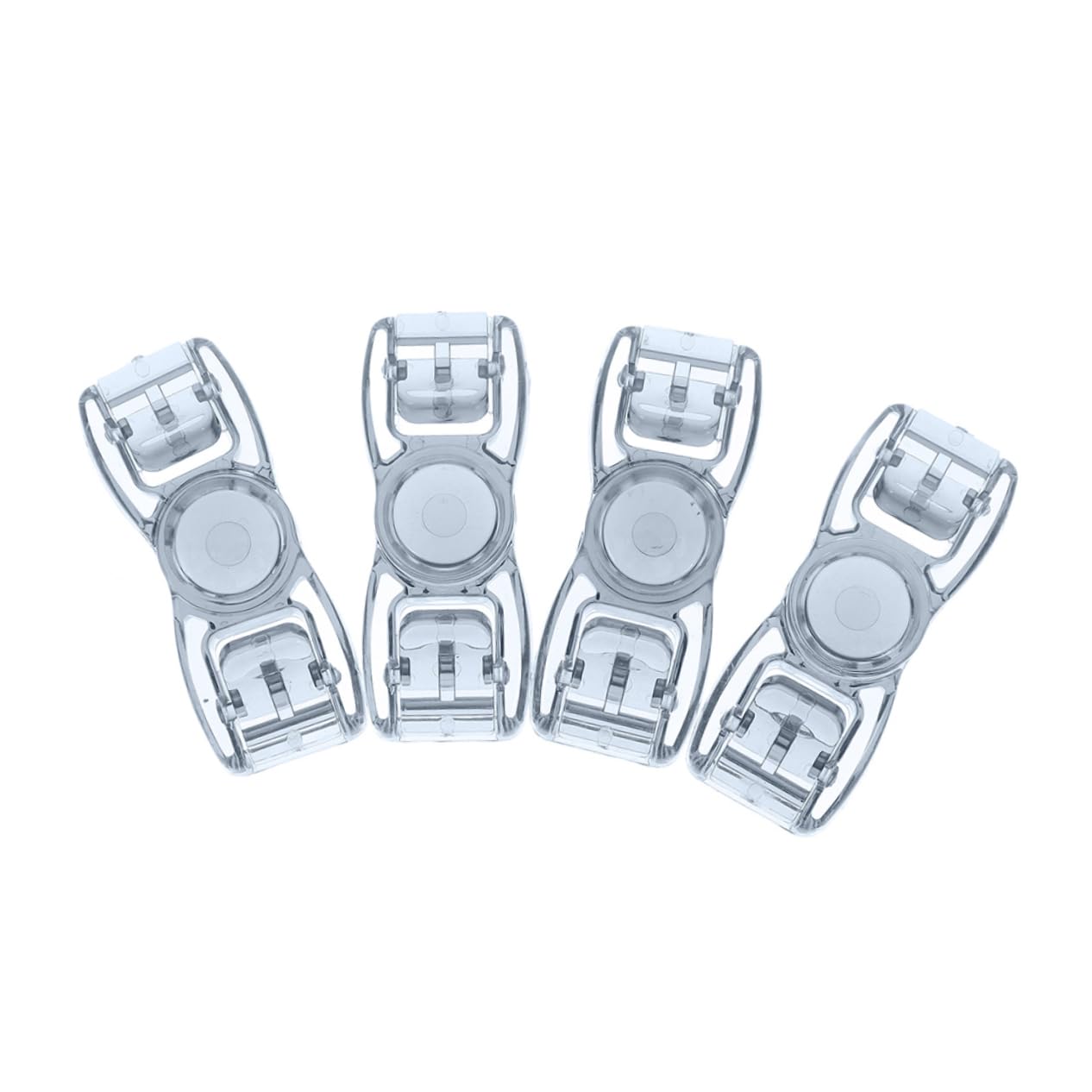 BESPORTBLE 4Pcs Swim Goggles Buckles Clips Fastener Slip Replacement Strap for Training and Competitions Compatible with Various Brands Durable and Lightweight Design