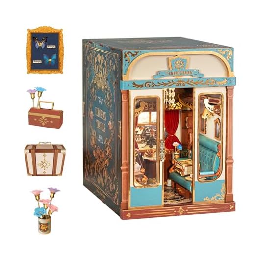Tonecheer DIY Book Nook Kit for Adults