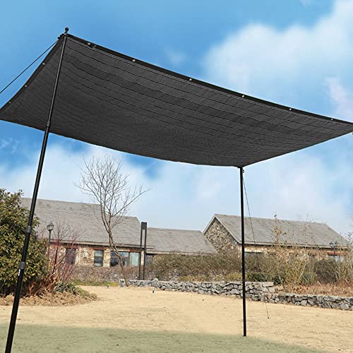 Image of winemana 50% Black Shade Cloth, 10 x 12 FT Durable Mesh Tarp with Grommets, Garden Sunblock Shade Cloth Shading Antifreezing for Plants Cover, Greenhouse, Barns Kennel, Patio, Tomatoes