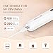 Facial Hair Remover for Women, 2-in-1 Epilator for Women with LED Light USB Rechargeable Portable Electric Epilators Painless Lady Shavers for Face, Lip, Chin, Leg, Arms, Bikini (White)