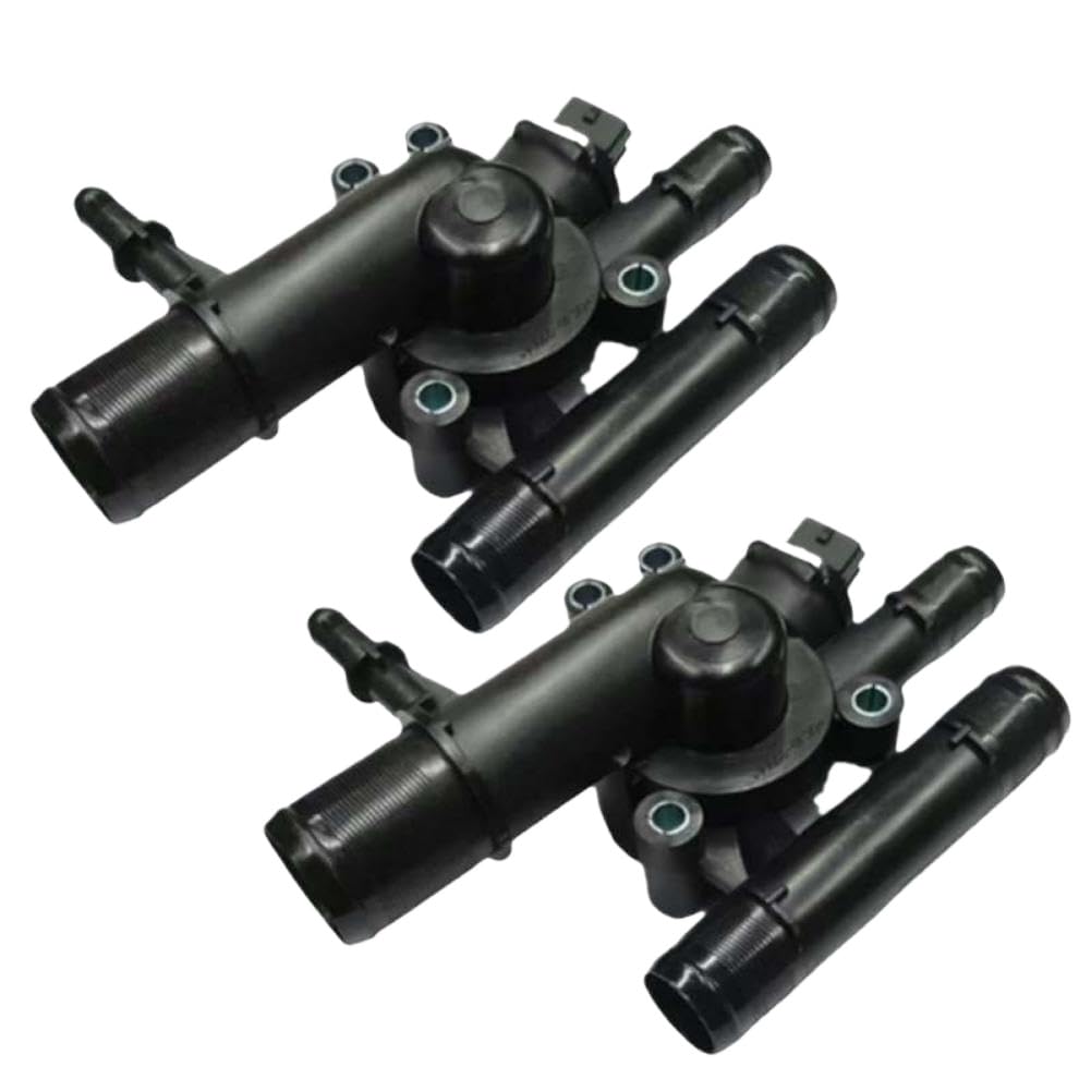 Coolant Thermostat 2 Pcs Compatible With Part Numbers 8200074346 8200674368 4404305