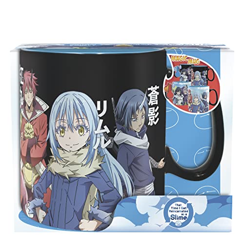 Taza térmica de cerámica 16oz diseño anime miniatura 1