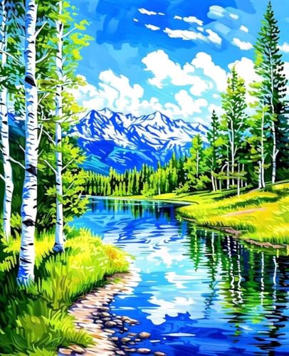 G i LbgɂG R Paint by Numbers DIYyCg l S qp ȒPɓh ANʊG̋ |  H| Lbg 3̃yCguV1̃Zbg̃AN痿gp z[ ItBX 