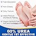 Crack Feet Prevention Stick, Urea Cream 60%, Anti Crack Foot Cream Stick, Strength Moisturizer Foot Lotion stick, Softening and Nourishing Cream, for Dry, Cracked Heels & Thickened Skin (Pink+Blue)