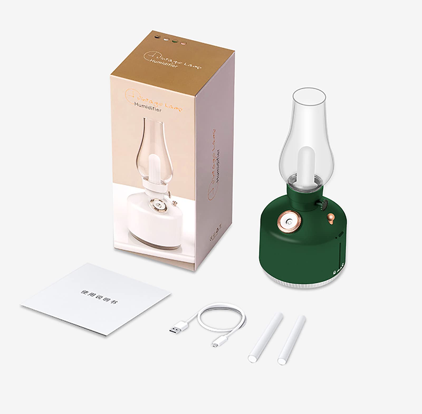 جهاز زيادة الرطوبة على سطح المكتب بخاصية إطلاق الروائح العلاجية USB لاسلكي مرطب صغير جديد (أبيض) صورة المنتج 4