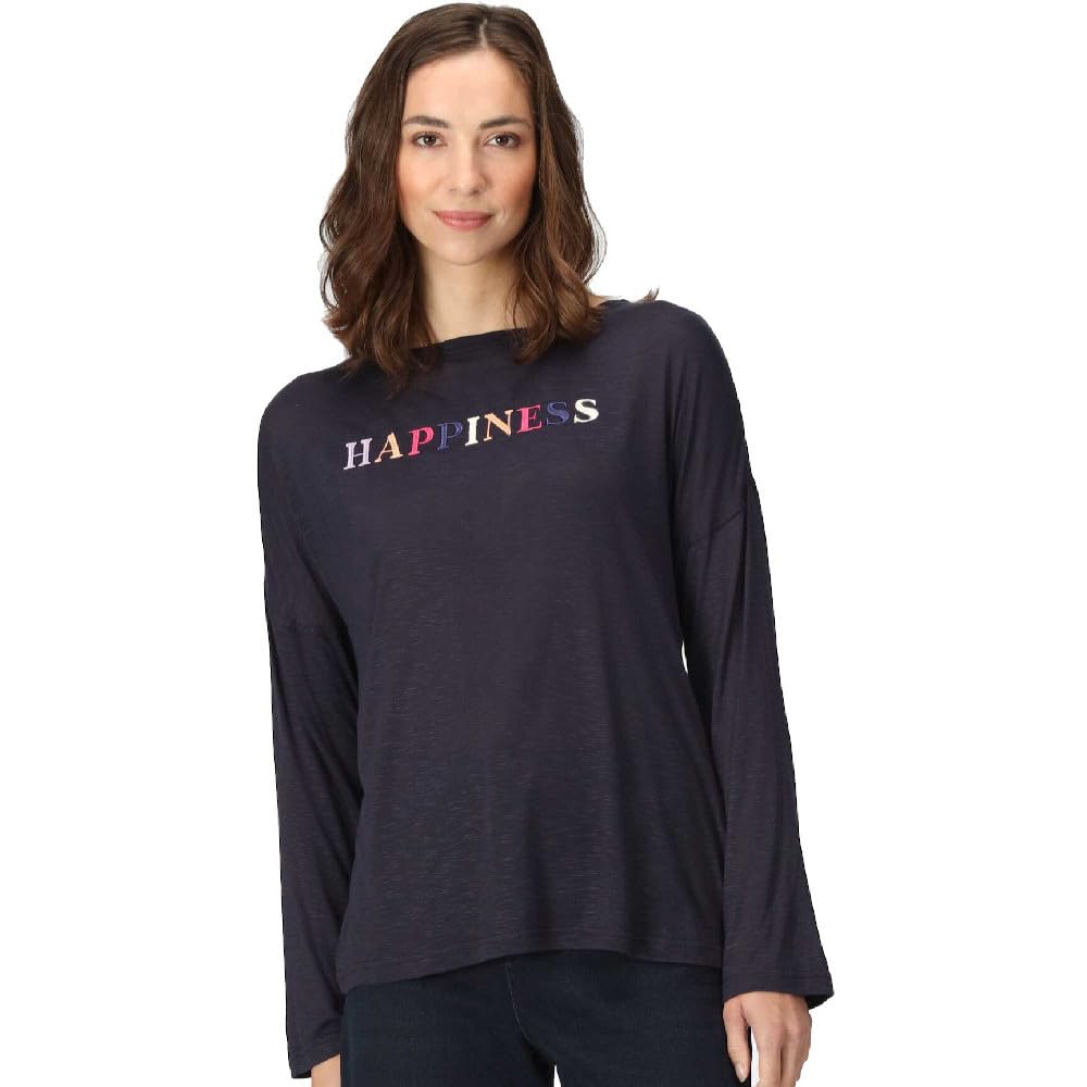 Regatta Carlene Graphic T-Shirt Size: 14 Women's Blue