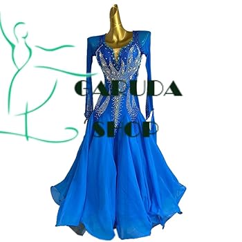 Amazon.co.jp: garuda shop レディース社交ダンス衣装 素敵