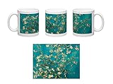 DM Art Tasse en cramique personnalise Vincent Van Gogh Amande en fleur