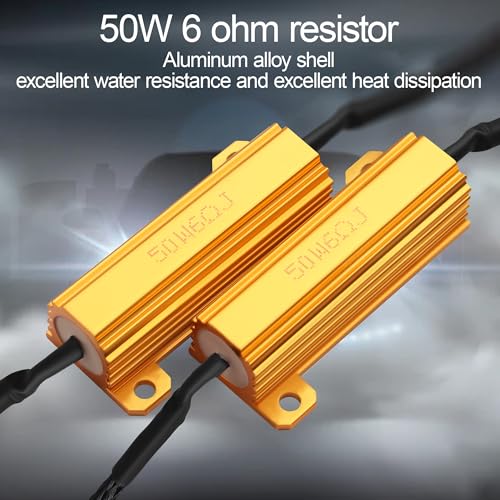 Decodificadores LED para Faros 50W 6Ohm 4un miniatura 4