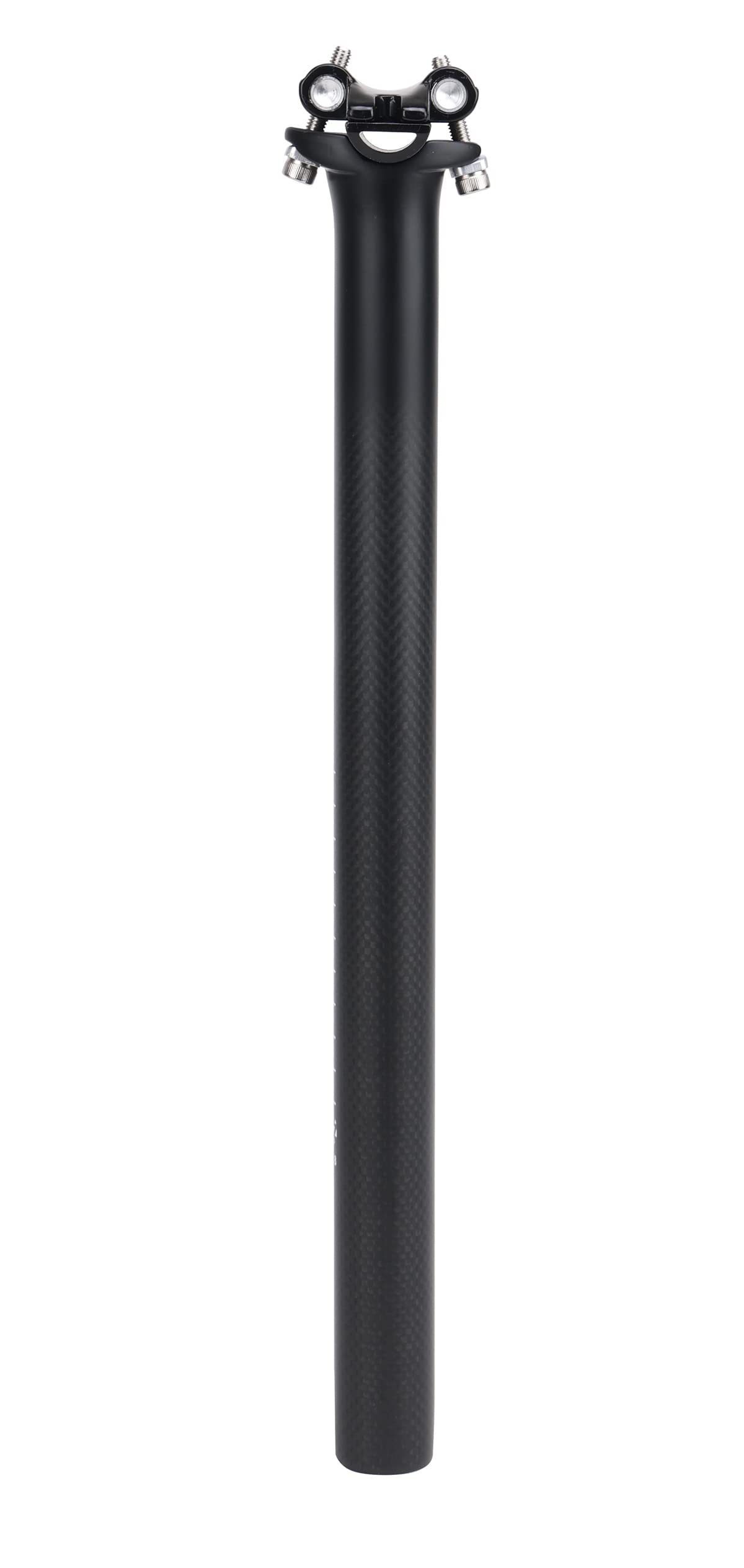 RongXuan Tige De Selle Carbone 27.2/30.8/31.6mm – 350mm, Toray T800, Ultra-Légère 220g, Pour VTT/Route/Ville