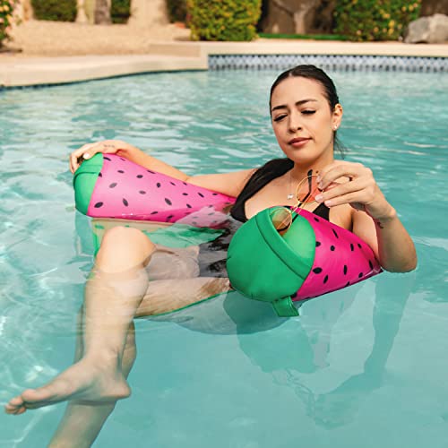 Big Joe Noodle Sling Pacote com 2 Assento de Piscina Sem Necessidade de Inflação com Apoios de Braço