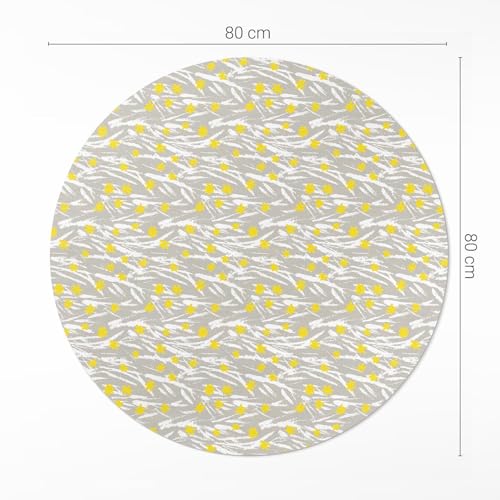 Tapis vinyle résistant à la rayure et durable pour protéger le sol du salon - 4
