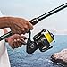 Dr.Fish Poleax Saltwater Spinning Reel, IPX6 Waterproof, Braid Ready Spool, Sealed Carbon Fiber Drag Max 55LB, 168 Hrs Salt Spray Test, 7+1 Stainless Steel Ball Bearings Deep Sea 57000