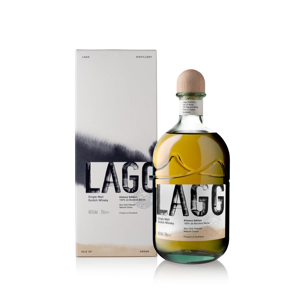 LAGG Kilmory Single Malt Whisky 70cl, 46% ABV | Premium Single Malt Scotch | Isle Of Arran