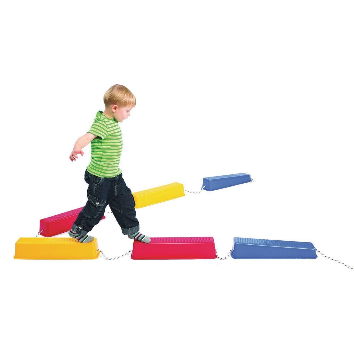 S&S Worldwide Step-a-Log Balance Building Set