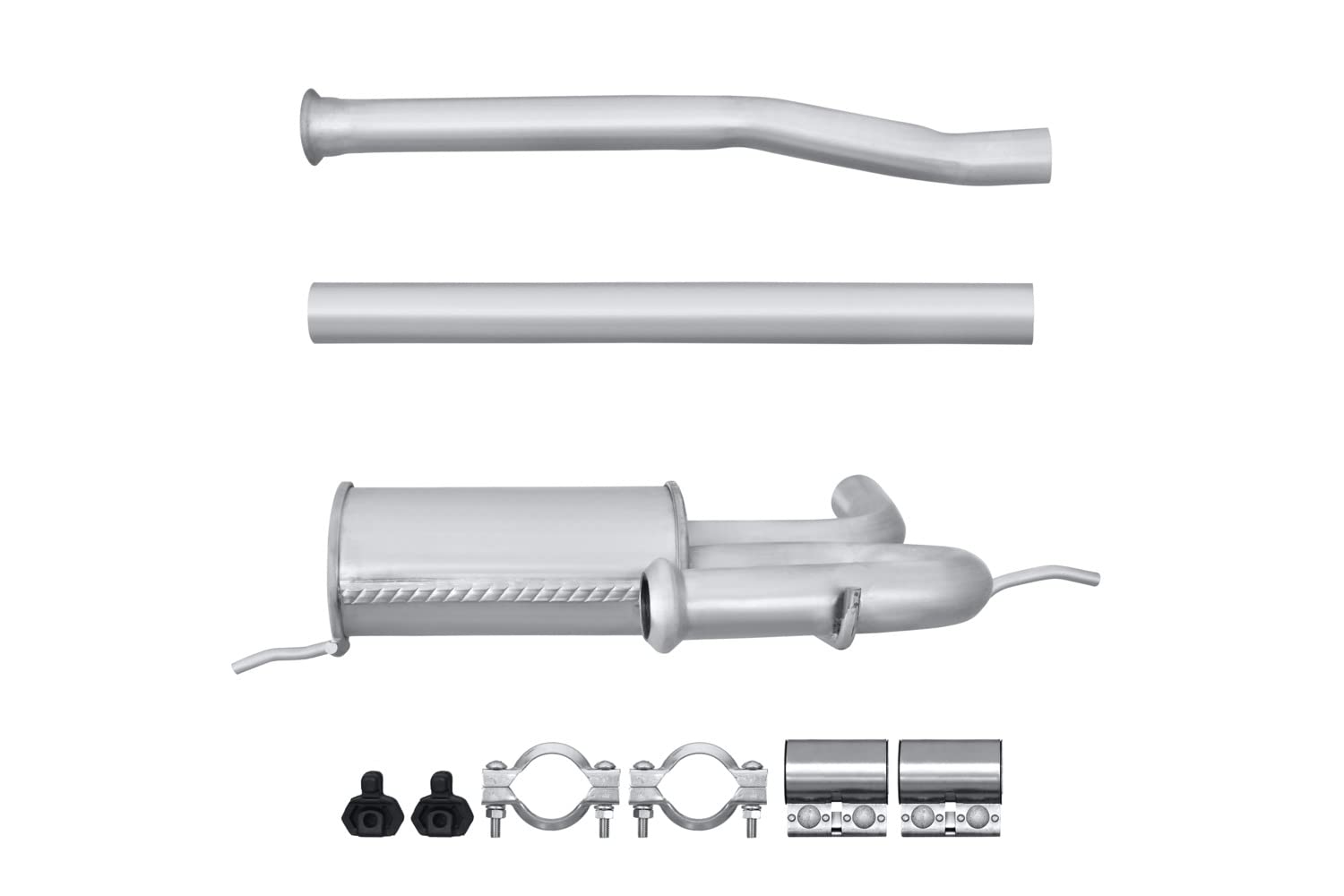 Hella 8LC 366 025-501 - Silenziatore centrale Easy2Fit Kit 3 pezzi