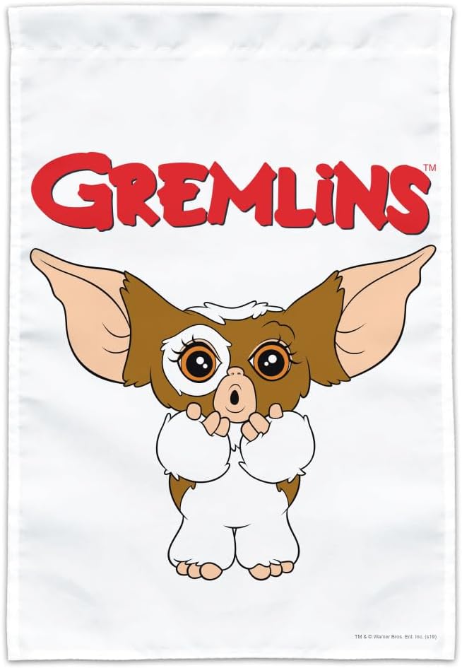 Gremlins Gizmo Logo Garden Yard Flag