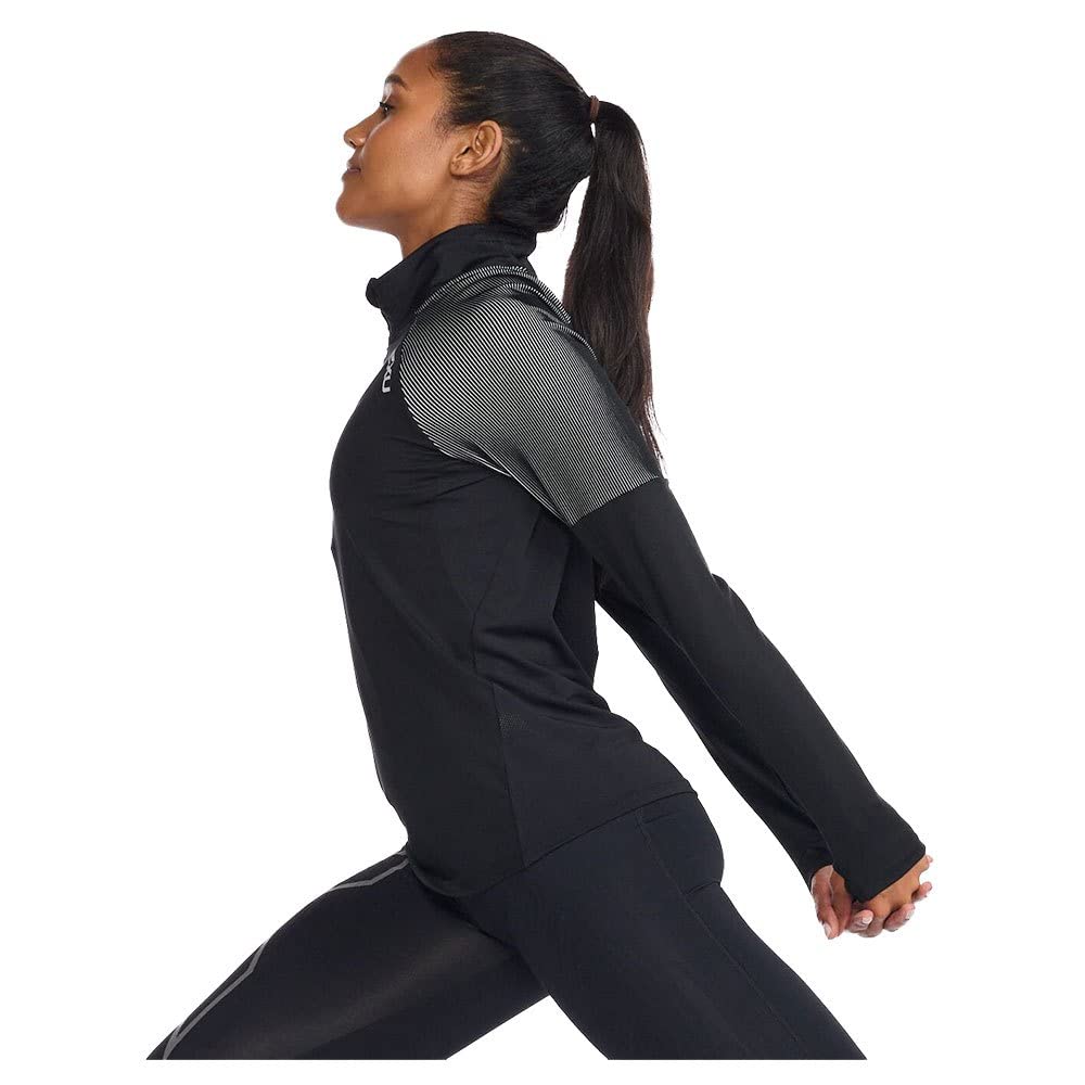 2XU Light Speed 1/2 Zip T-Shirt Femme (Lot de 1)