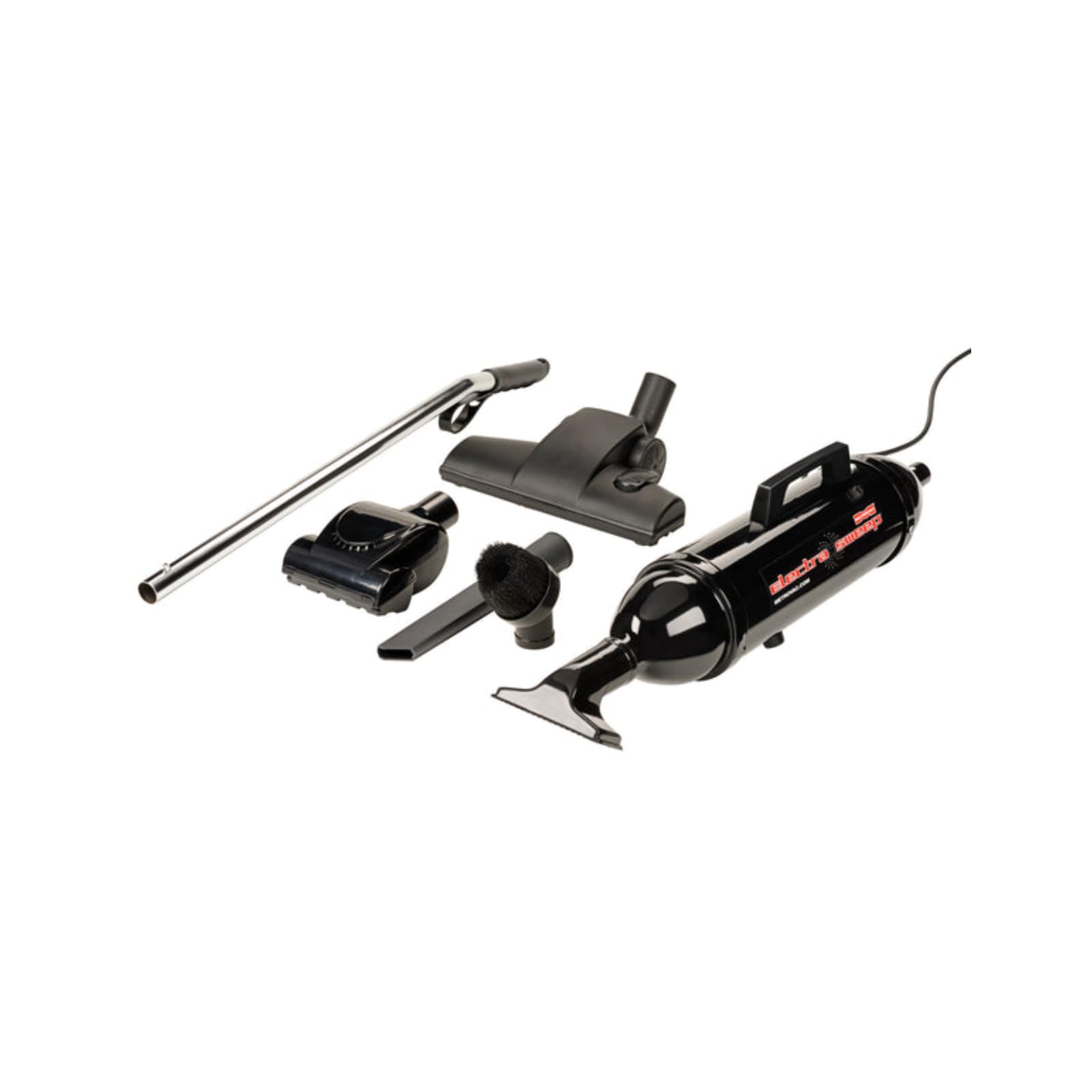 METROVAC ElectraSweep Hand Vacuum - Compact, and Powerful Handheld Cleaning Solution, Durable Steel - Black Finish (ES-109T)