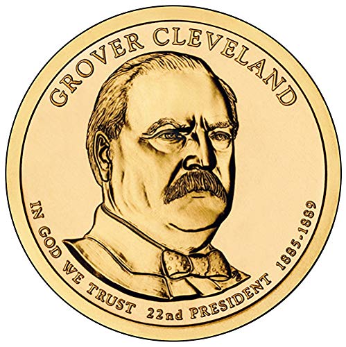 2012 D Position A BU Grover Cleveland Presidential Dollar 1st Term Choice Uncirculated US Mint Thumbnail