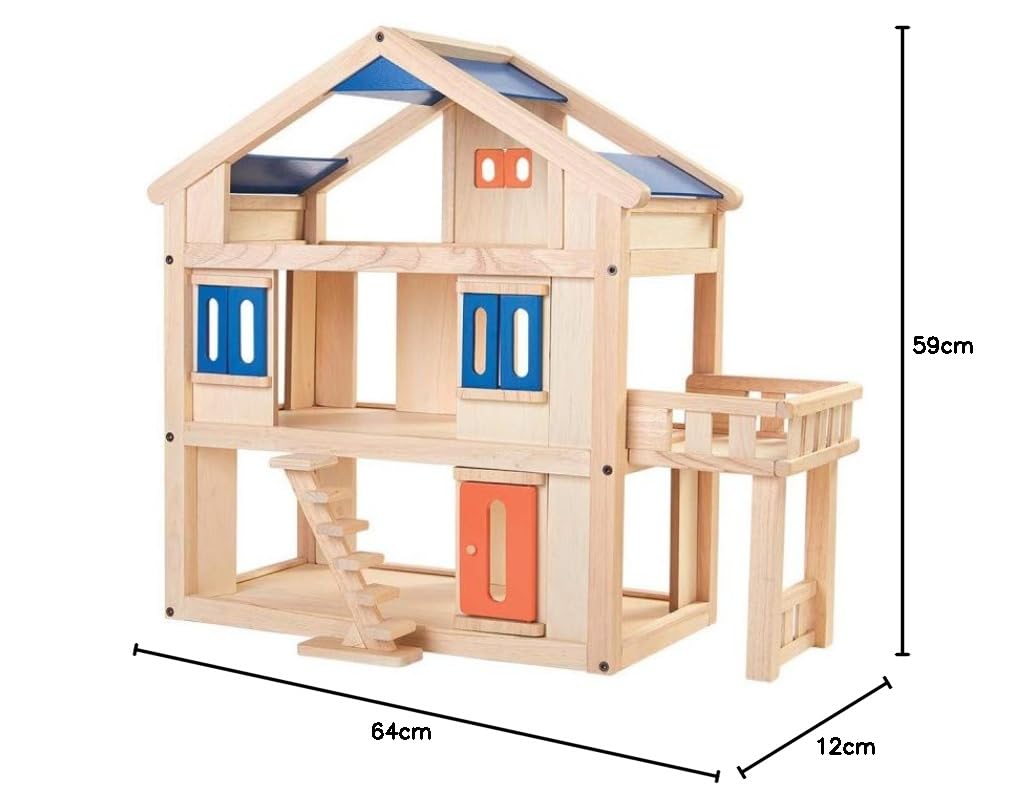 Plan Toys Domek dla lalek na tarasie