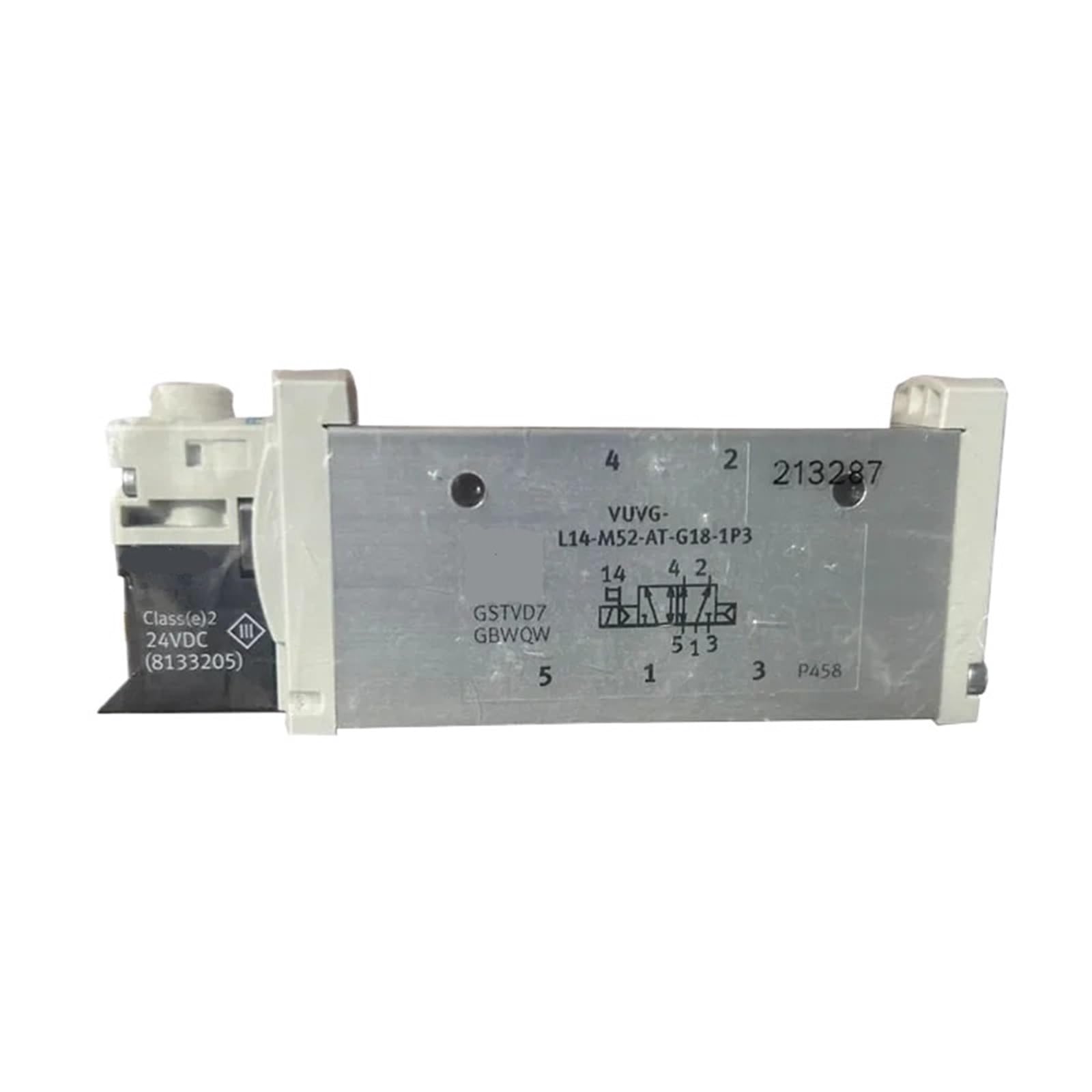 Électrovanne VUVG-L14-M52-AT-G18-1P3 566499 à commutation rapide et haute étanchéité