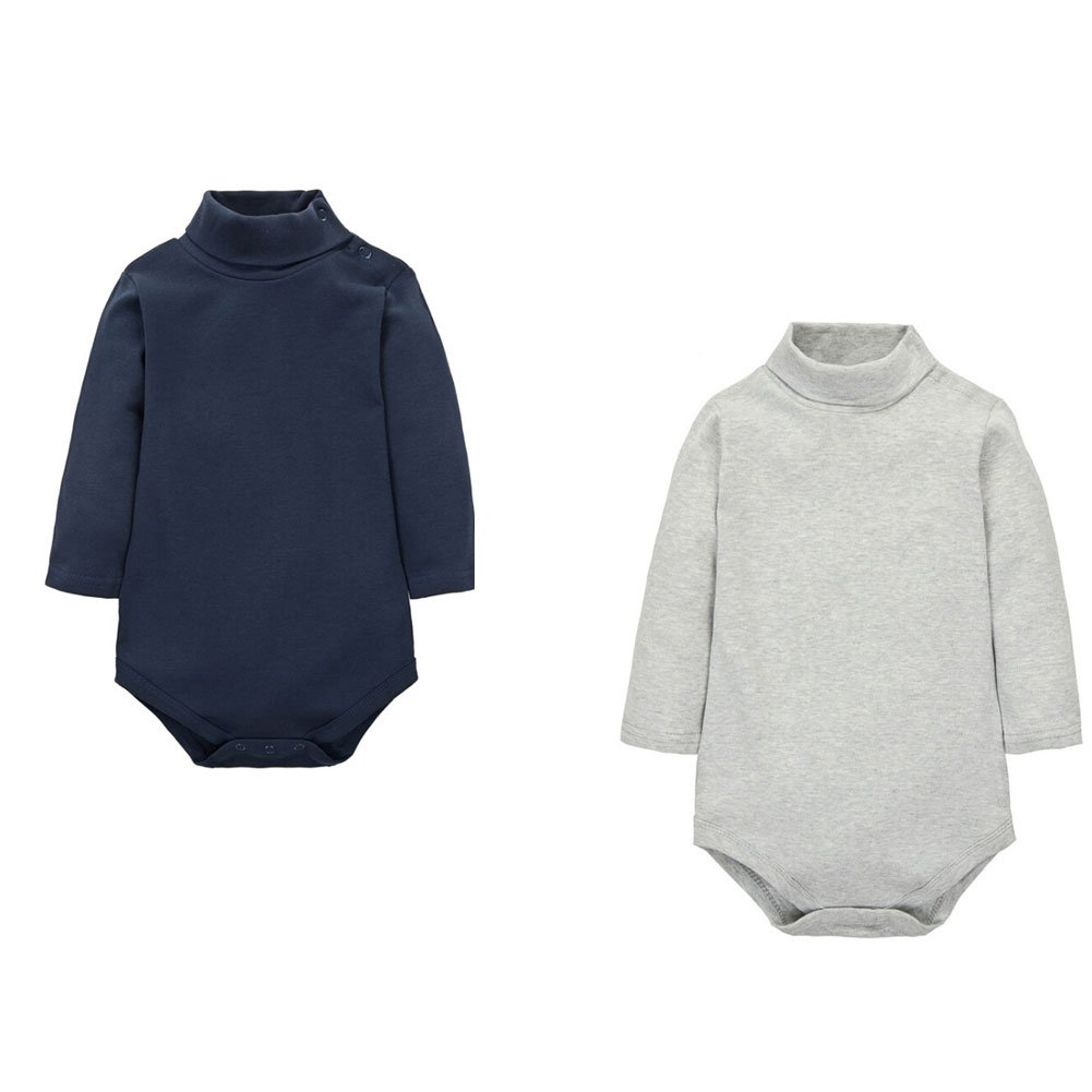 CuteOn Kids Kinder High Neck T-Shirt Baumwolle Tops Shirt Be