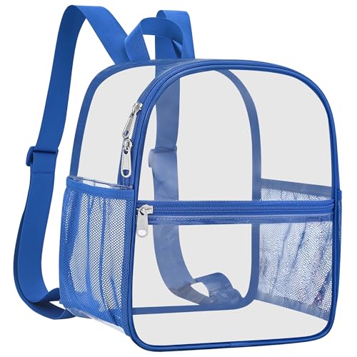 Image of Clear Backpack Stadium Approved, Stadium Bag Clear Bag 12 x 6 x 11 in
