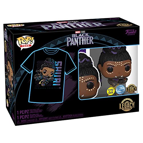 Funko Pop! & Tee: Arvel - Black Panther Shuri