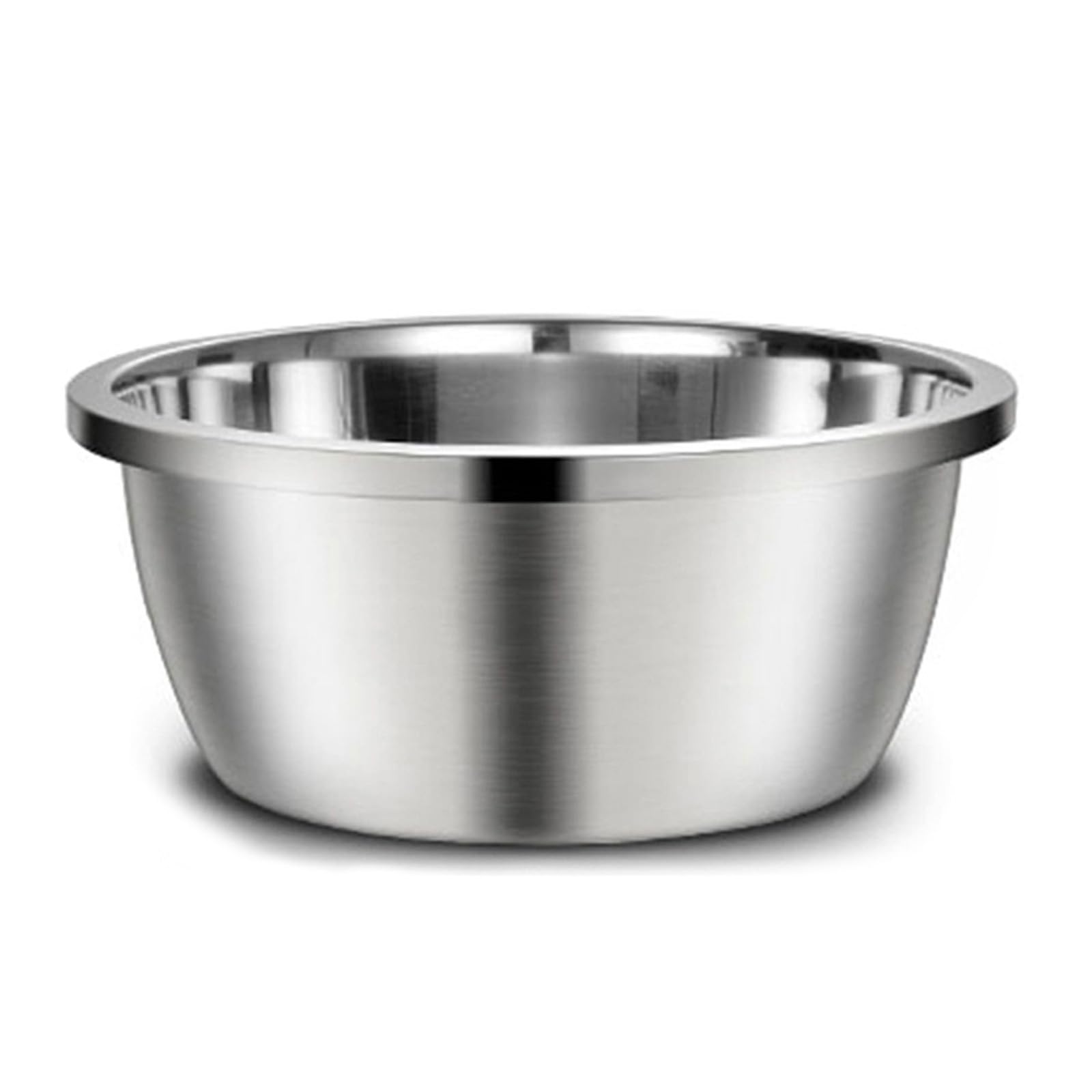 Stainless Steel Large Dog Bowl High Capacity Stable Metal Food Water Bowls Replacements Basic Dishwasher Safe Stainless Steel Food Large