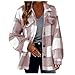LRMQS fleece sweatshirts for women Winter Jackets for Women Trendy Fuzzy Sherpa Fleece Shacket Teddy Coats 2025 Fashion Warm Fall Winter Cardigan Sweaters