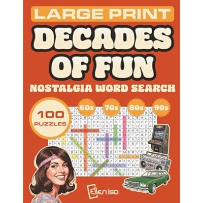 Decades Of Fun - Nostalgia Word Search