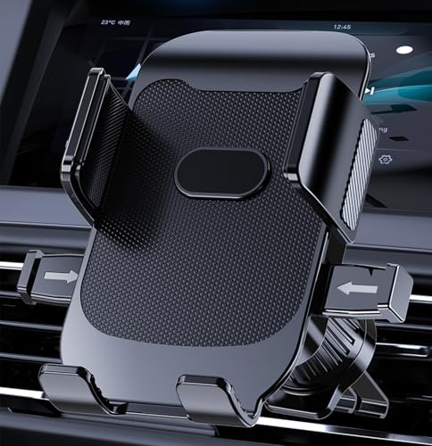 JXBCGAL Porta Cellulare Auto,Stabile e Robusto Regolabile a 360 Gradi, Supporto Cellulare per Bocchette D'aria Dell'Auto, Compatibile con i tutti Smartphones