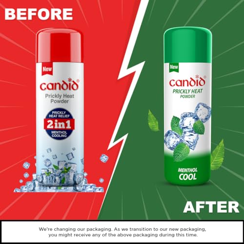 Candid Prickly Heat Powder | Relief from Rashes & Prickly Heat | Neem ...