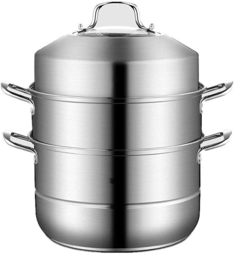 Stackable Stainless Steel Pressure Cooker Steamer Insert Pans with sling handle