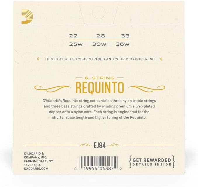 D'Addario J94 Requinto Strings