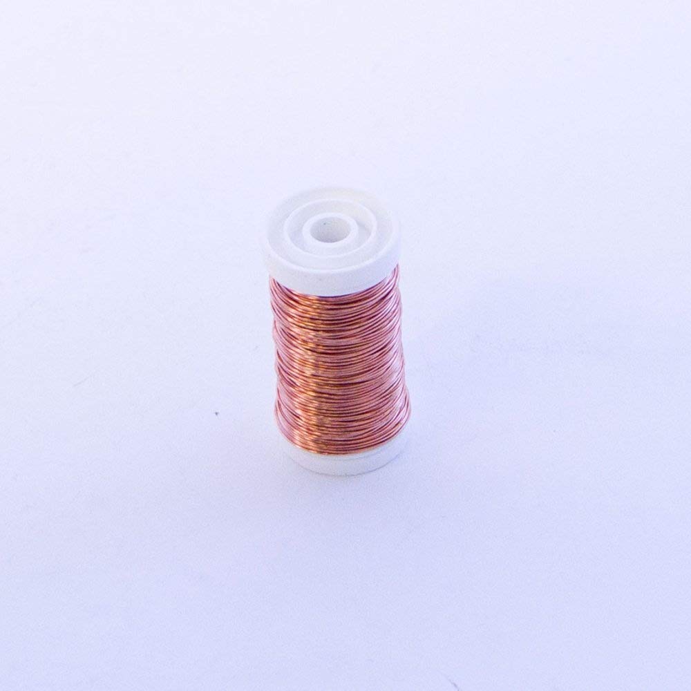 Floristrywarehouse Copper Metallic Wire Reel 100G