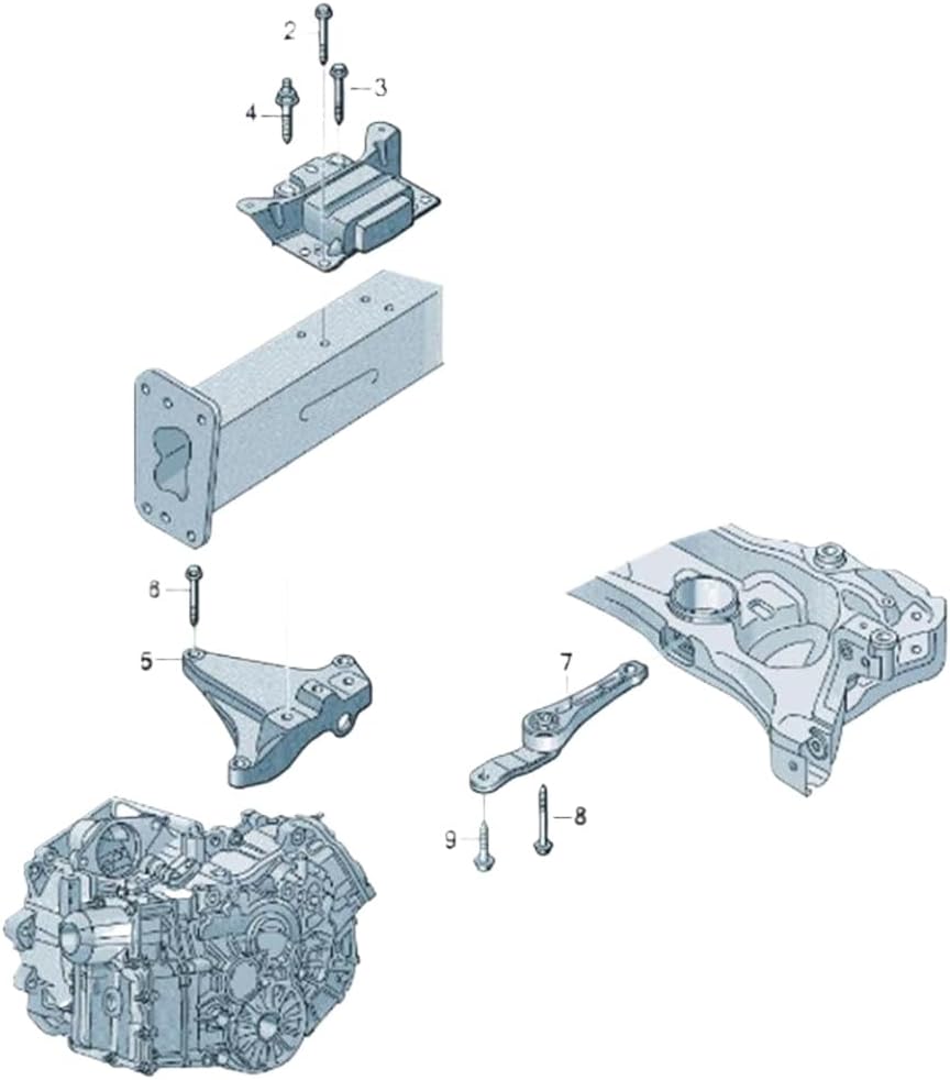 Clutch Release Fork Compatible with A3 - Replacement for Part Numbers 5Q0199555S 5Q0199555AF 5Q0199555Q