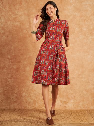 Image of Modeve Women Printed Dress