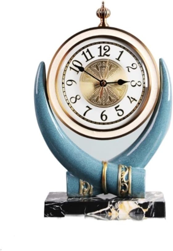 Clock Mute Desktop Quartz Watch Living Room Decorative