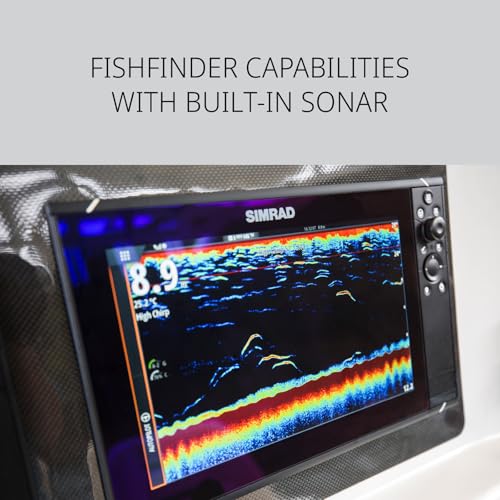 Image of Simrad NSS Evo3S 9 inch, 12 inch and 16 inch Multifunction Fish Finder Chartplotter with Preloaded C-MAP US Enhanced Charts